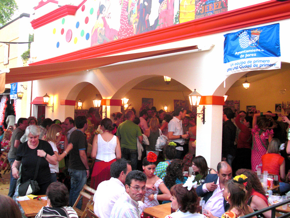 Feria del Caballo in Jerez (Andalusien/Spanien)