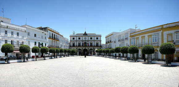 Medina Sidonia Marktplatz PANORAMA 1 FF2
