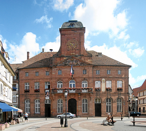 Rathaus in Weissenburg - Elsass