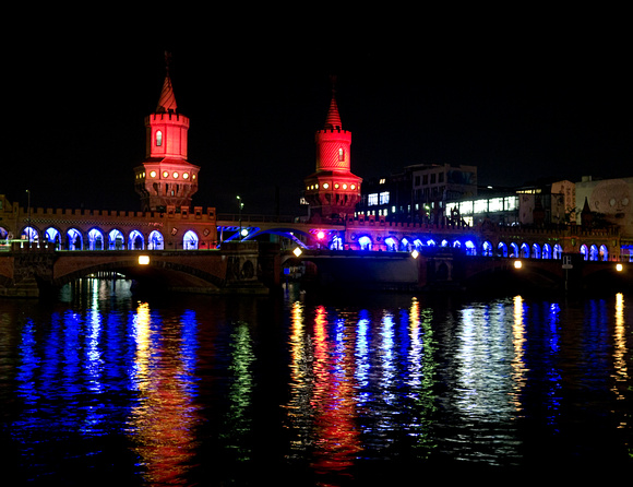 Oberbaumbrücke - "Festival of Lights"