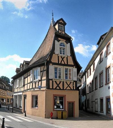Altes Haus in Weissenburg - Elsass