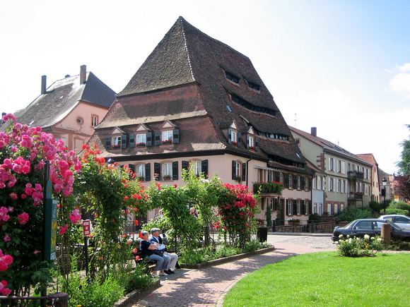 "Maison du Sel", ehemaliges Salzhaus in Weissenburg - Elsass