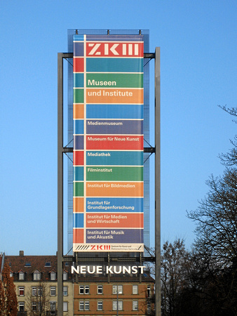 Die verschiedenen Institute und Einrichtungen des ZKM