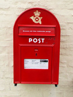 Dänischer Briefkasten in ringköbing